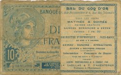 10 Francs FRANCE regionalismo e varie  1930  q.BB