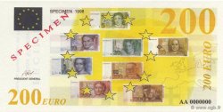 200 Euro Spécimen FRANCE regionalism and various  1998  UNC
