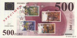 500 Euro Spécimen FRANCE regionalism and miscellaneous  1998  UNC
