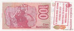 100 Australes AFEP FRANCE regionalism and miscellaneous  1991  UNC