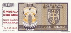 10 Dinara AFEP FRANCE regionalismo e varie  1994  FDC