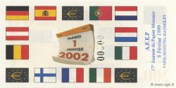 200 Euro AFEP Spécimen FRANCE Regionalismus und verschiedenen  1999  ST