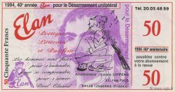 50 Francs FRANCE regionalismo e varie  1994  FDC