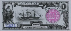 1 Dollar ANTARCTIQUE  1999  ST