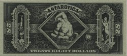 28 Dollars ANTARCTIC  1999  UNC