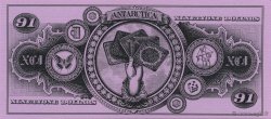 91 Dollars ANTARCTIC  1999  UNC