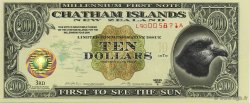 10 Dollars ILES CHATHAM  1999  NEUF