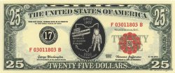 25 Dollars UNITED STATES OF AMERICA  2002  UNC