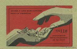 1 Peso CUBA  1953  q.FDC
