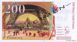 200 Francs FRANCE Regionalismus und verschiedenen  2002  ST
