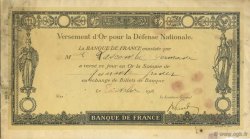 40 Francs FRANCE Regionalismus und verschiedenen  1916  fSS