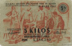 5 Kilos FRANCE Regionalismus und verschiedenen  1940  fVZ