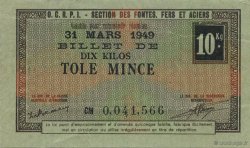 10 Kilos FRANCE regionalism and various  1940  XF