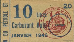 10 Litres FRANCE regionalismo y varios  1940  MBC a EBC