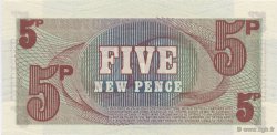 5 New Pence ENGLAND  1972 P.M044a UNC