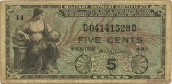 5 Cents ESTADOS UNIDOS DE AMÉRICA  1951 P.M022 RC+