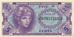 5 Cents UNITED STATES OF AMERICA  1965 P.M057 UNC