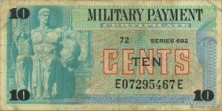10 Cents ESTADOS UNIDOS DE AMÉRICA  1970 P.M092 BC+