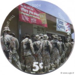 5 Cents AAFES VEREINIGTE STAATEN VON AMERIKA  2004 P.M233 (231 ST