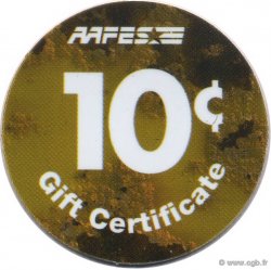 10 Cents AAFES ÉTATS-UNIS D