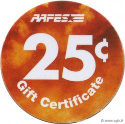 25 Cents AAFES ÉTATS-UNIS D
