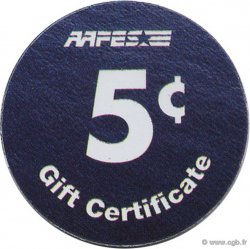 5 Cents AAFES UNITED STATES OF AMERICA  2007 P.M404 UNC