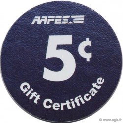 5 Cents AAFES UNITED STATES OF AMERICA  2007 P.M406 UNC