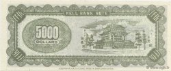 5000 Dollars CHINA  1990  VF