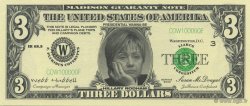3 Dollars ÉTATS-UNIS D AMÉRIQUE  2002 