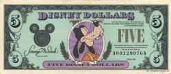 5 Disney dollars STATI UNITI D