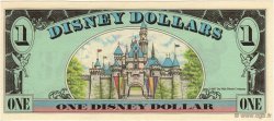 1 Disney dollar UNITED STATES OF AMERICA  1987  UNC-