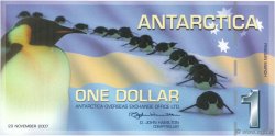 1 Dollar ANTARCTIQUE  2007  FDC