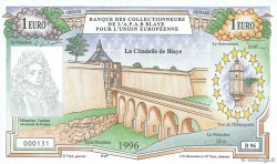 1 Euro / 7 Francs FRANCE Regionalismus und verschiedenen  1996  ST