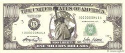 1000000 Dollars UNITED STATES OF AMERICA  2013  UNC