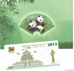 1 Yuan PANDA Set de présentation CHINA  2013  UNC