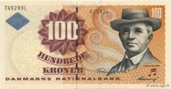 100 Kroner DENMARK  1999 P.056a UNC