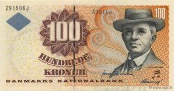 100 Kroner DENMARK  2001 P.056b UNC-