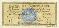 1 Pound SCOTLAND  1967 P.105b EBC