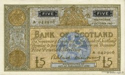 5 Pounds SCOTLAND  1963 P.106a EBC+