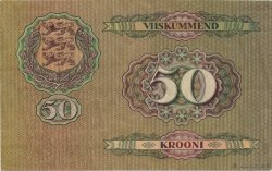 50 Krooni ESTONIA  1929 P.65a q.AU