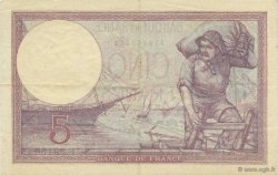 5 Francs FEMME CASQUÉE FRANCIA  1929 F.03.13 MBC+