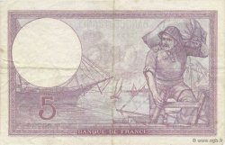 5 Francs FEMME CASQUÉE modifié FRANCE  1940 F.04.16 VF