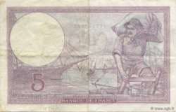 5 Francs FEMME CASQUÉE modifié FRANCIA  1940 F.04.16 MBC+