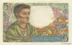 5 Francs BERGER FRANCIA  1943 F.05.04 AU+