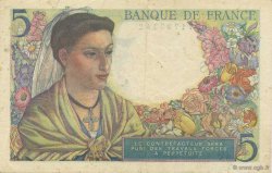 5 Francs BERGER FRANCE  1947 F.05.07 VF+