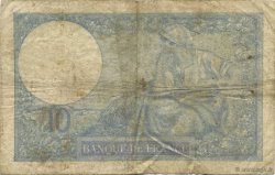 10 Francs MINERVE modifié FRANCE  1939 F.07.12 pr.TB