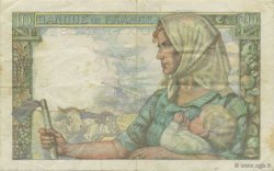 10 Francs MINEUR FRANCIA  1944 F.08.12 MBC+