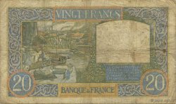 20 Francs TRAVAIL ET SCIENCE FRANKREICH  1940 F.12.05 fS