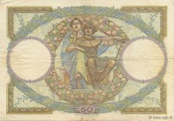 50 Francs LUC OLIVIER MERSON FRANCIA  1927 F.15.01 BC a MBC