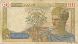50 Francs CÉRÈS modifié FRANCE  1939 F.18.30 F